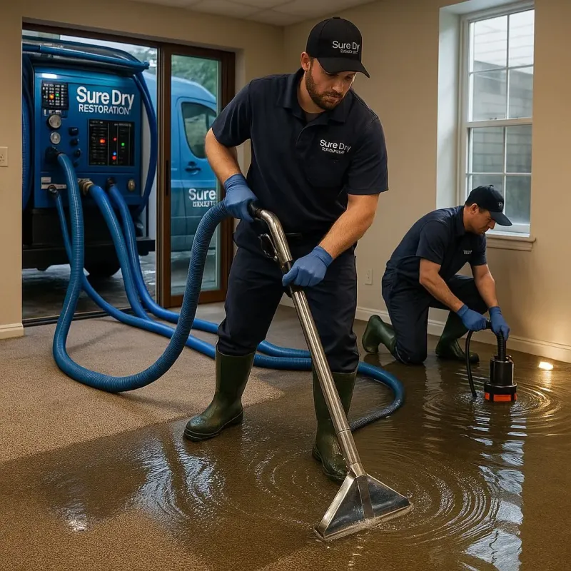 Water Extraction and Removal process in Blue Mound, IL
